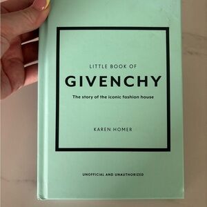 Givenchy Mint Hardcover Coffee Table Book